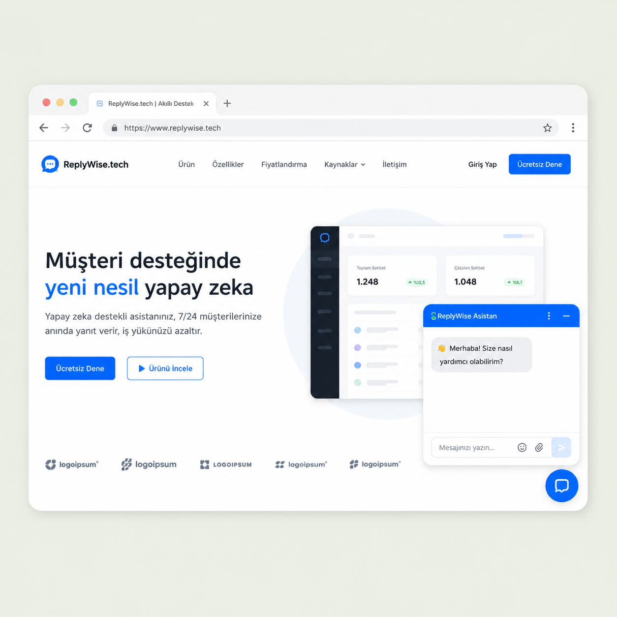 Website Chat Widget